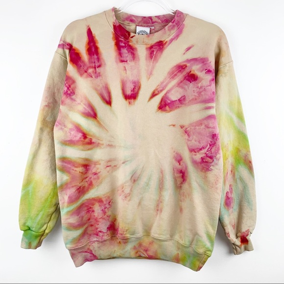 oscilatey Tops - The Sundrip Tie Dye Sweatshirt